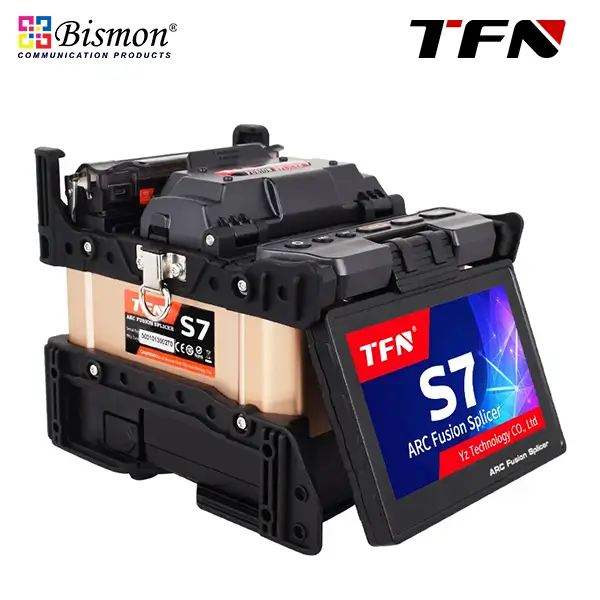 S7 fusion splicer Core alignment 6 Motor LCD 5.0inch for Trunk cable 100km